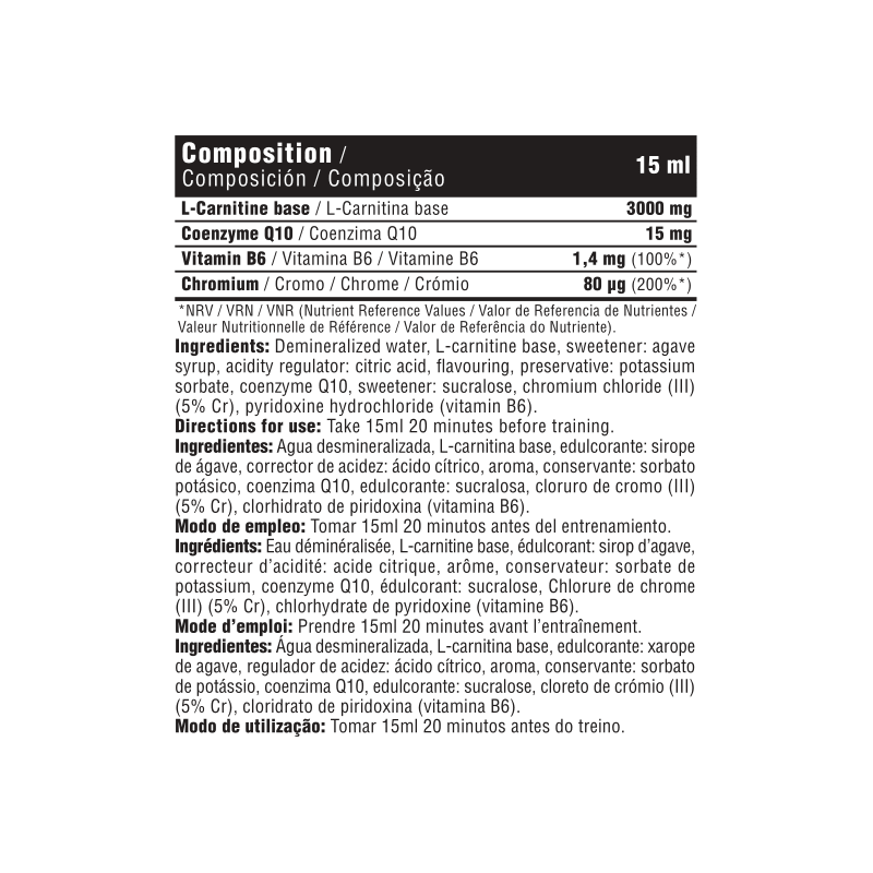CARNI LIQUID 100.000 500ML SABOR FRAMBUESA