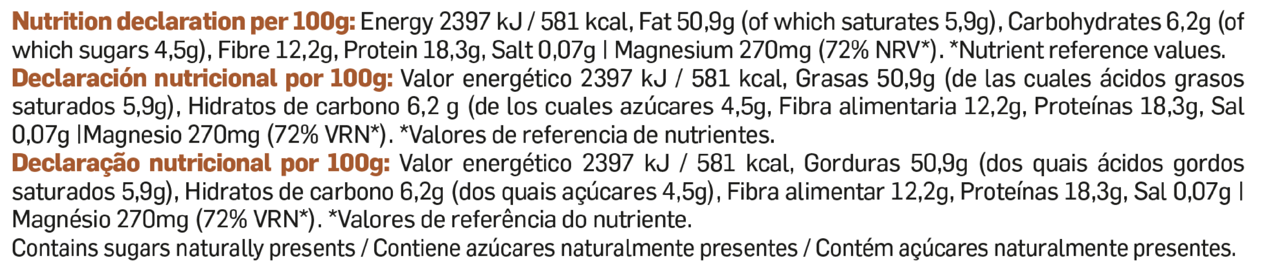 ALMOND CREAM 18,3% PROTEIN