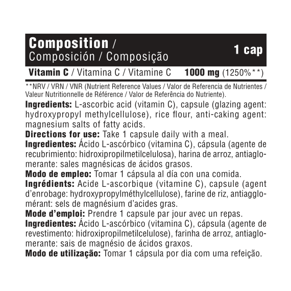 VITA C 1000 90 CAPSULAS