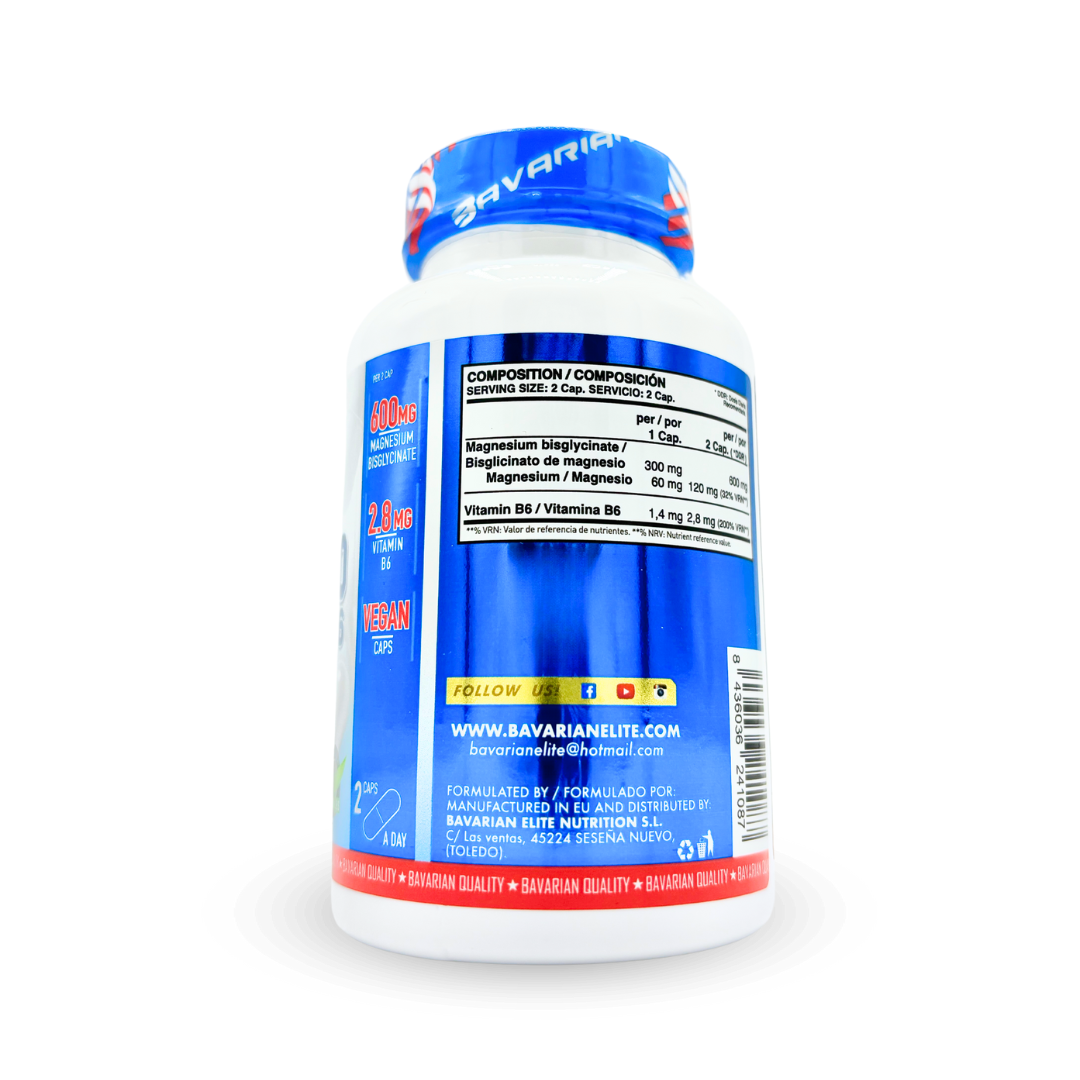 MAGNESIO + VITAMINA B6 60 CAPSULAS