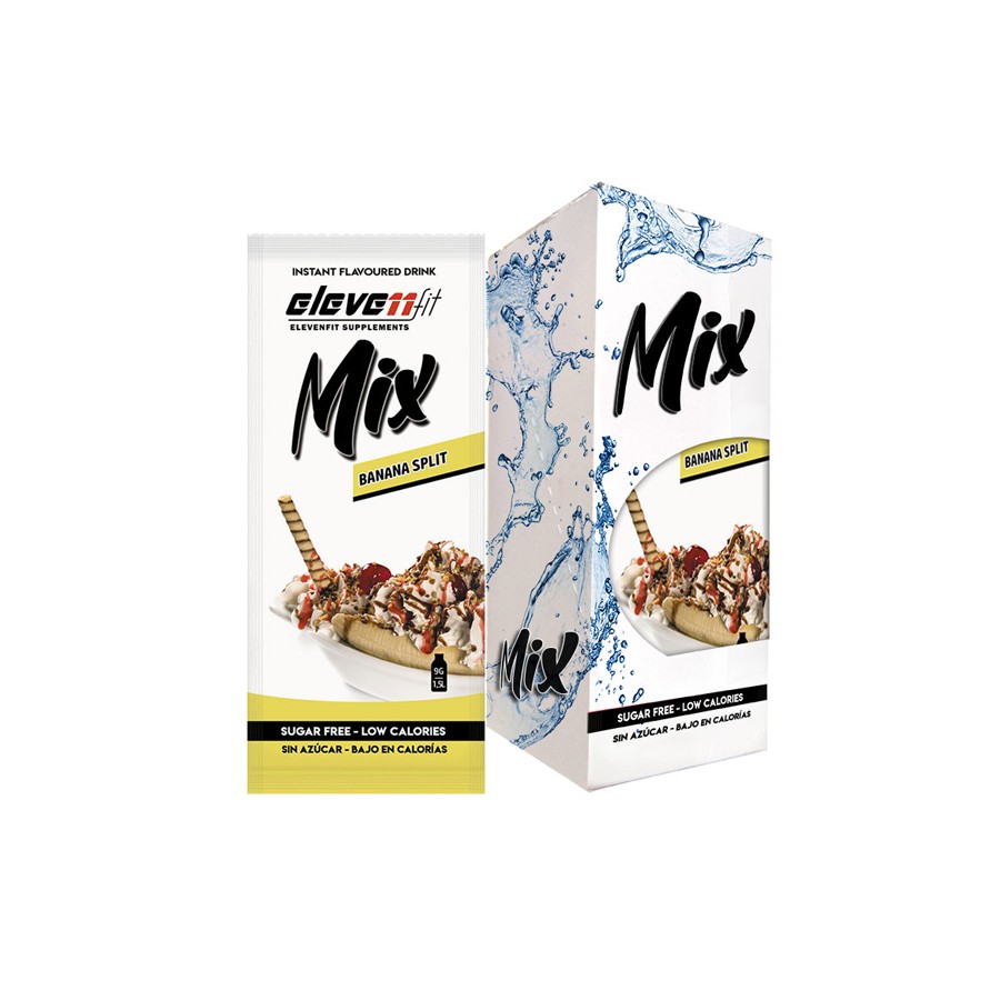 CAJA MIX SABOR BANANA SPLIT 12 SOBRES 9GR