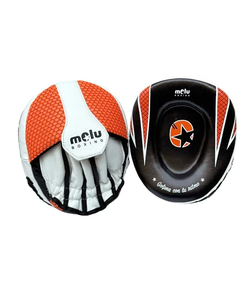 MANOPLA PIEL BUZZCOCKS NEGRO NARANJA