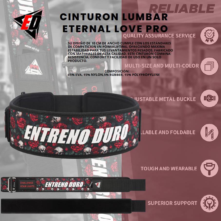 ED CINTURON LUMBAR ETERNAL LOVE PRO