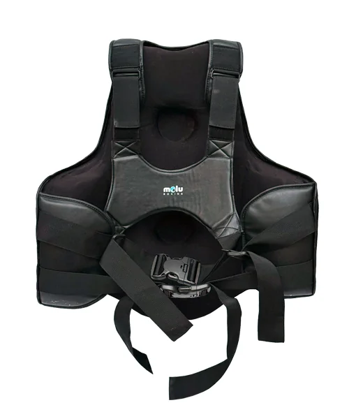 PETO WAHOO NEGRO PLATA