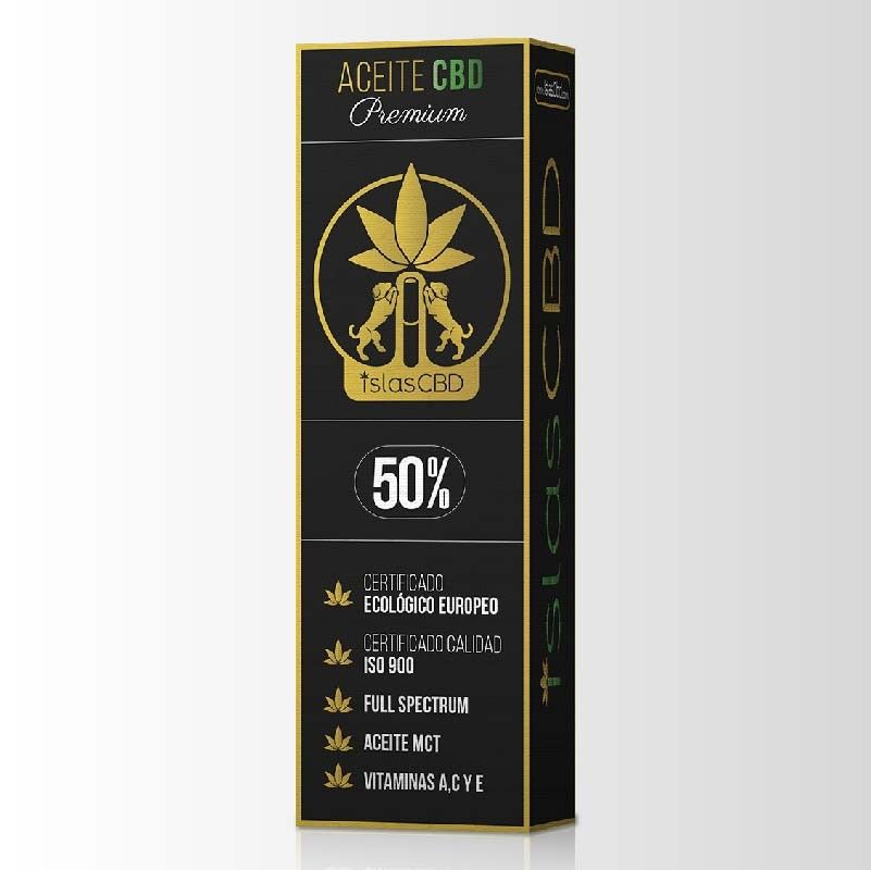 ACEITE ISLAS CBD 50% PREMIUM 10ML